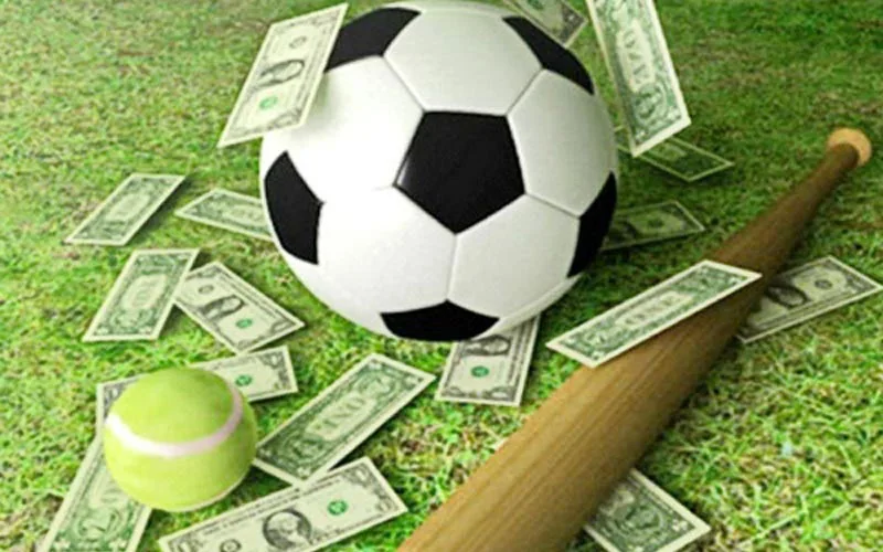 Pertandingan olahraga yang menggambarkan pemantauan event live di perangkat mobile